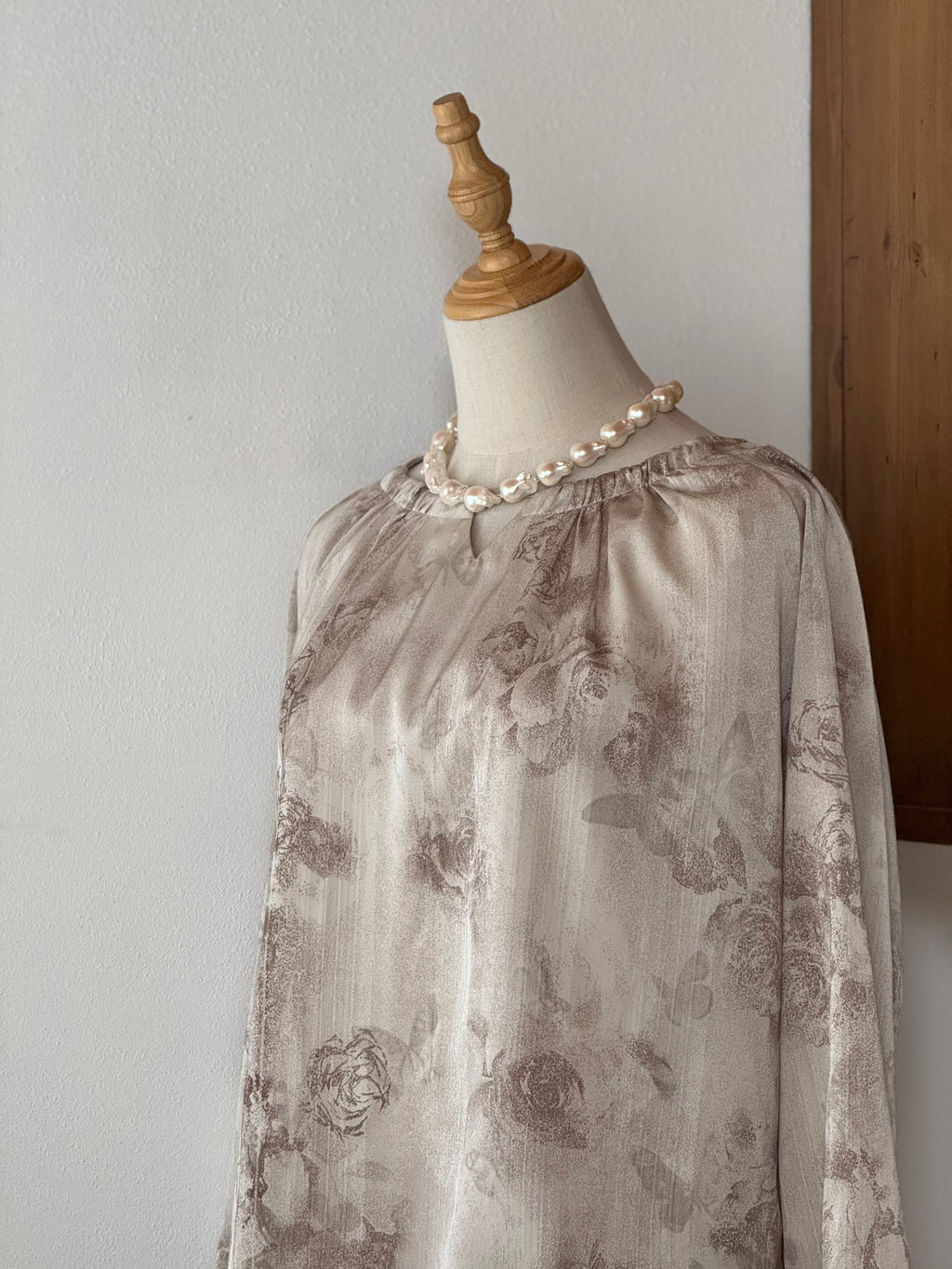 Golden Ink Set | Camicia stampa artistica e gonna jacquard