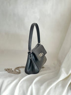 Borsa strutturata in pelle Majiang