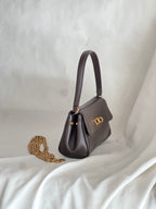 Borsa strutturata in pelle Majiang
