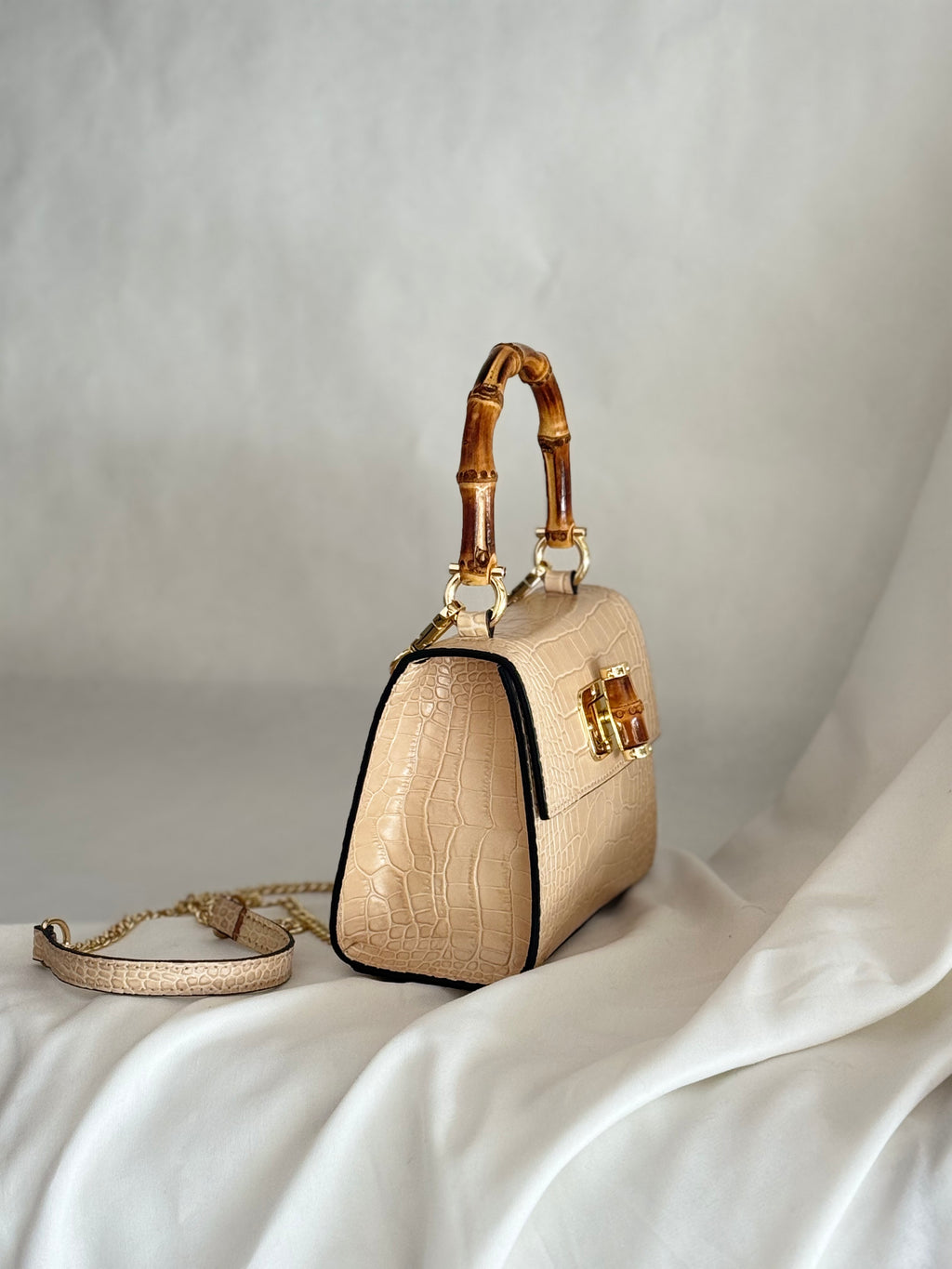 Bamboo Croc Bag - Piccolo