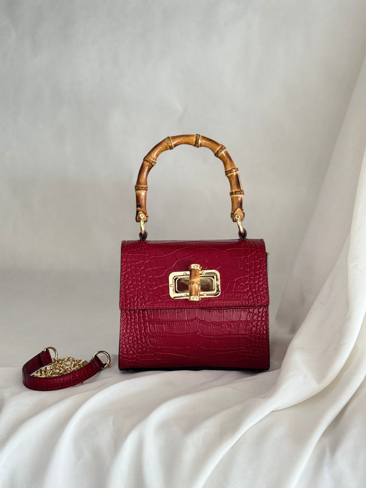 Bamboo Croc Bag - Piccolo