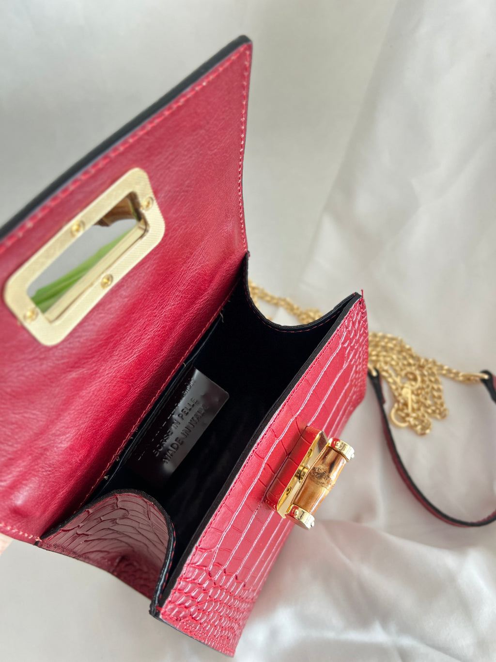 Bamboo Croc Bag - Piccolo