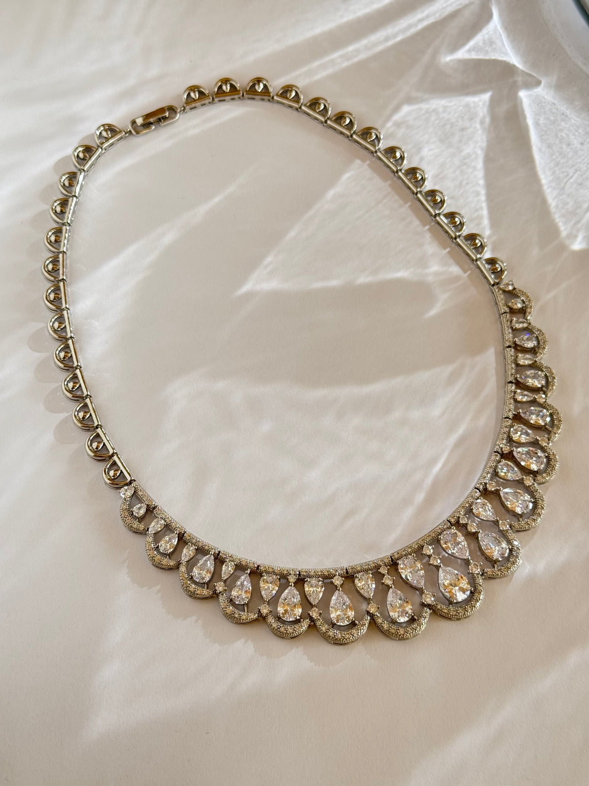 Crystal Statement Necklace | Collana gioiello con cristalli scintillanti