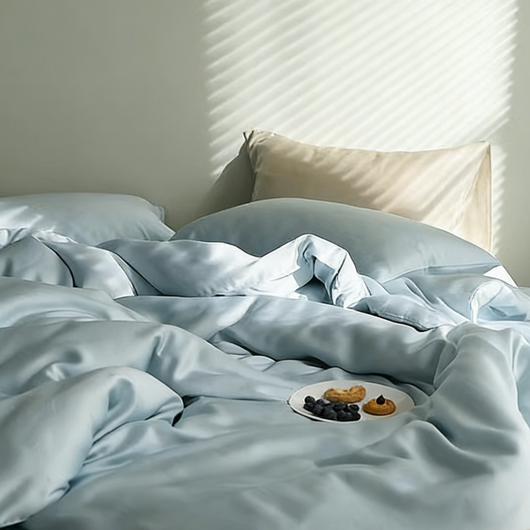 Completo Letto in Tencel 60 Fili – Set 4 Pezzi