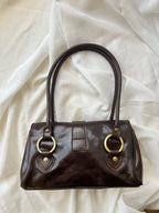 Borsa vintage in pelle oliata – Stile fiorentino