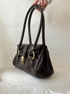 Borsa vintage in pelle oliata – Stile fiorentino