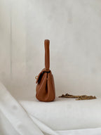 Borsa strutturata in pelle Majiang