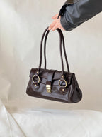 Borsa vintage in pelle oliata – Stile fiorentino