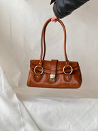 Borsa vintage in pelle oliata – Stile fiorentino