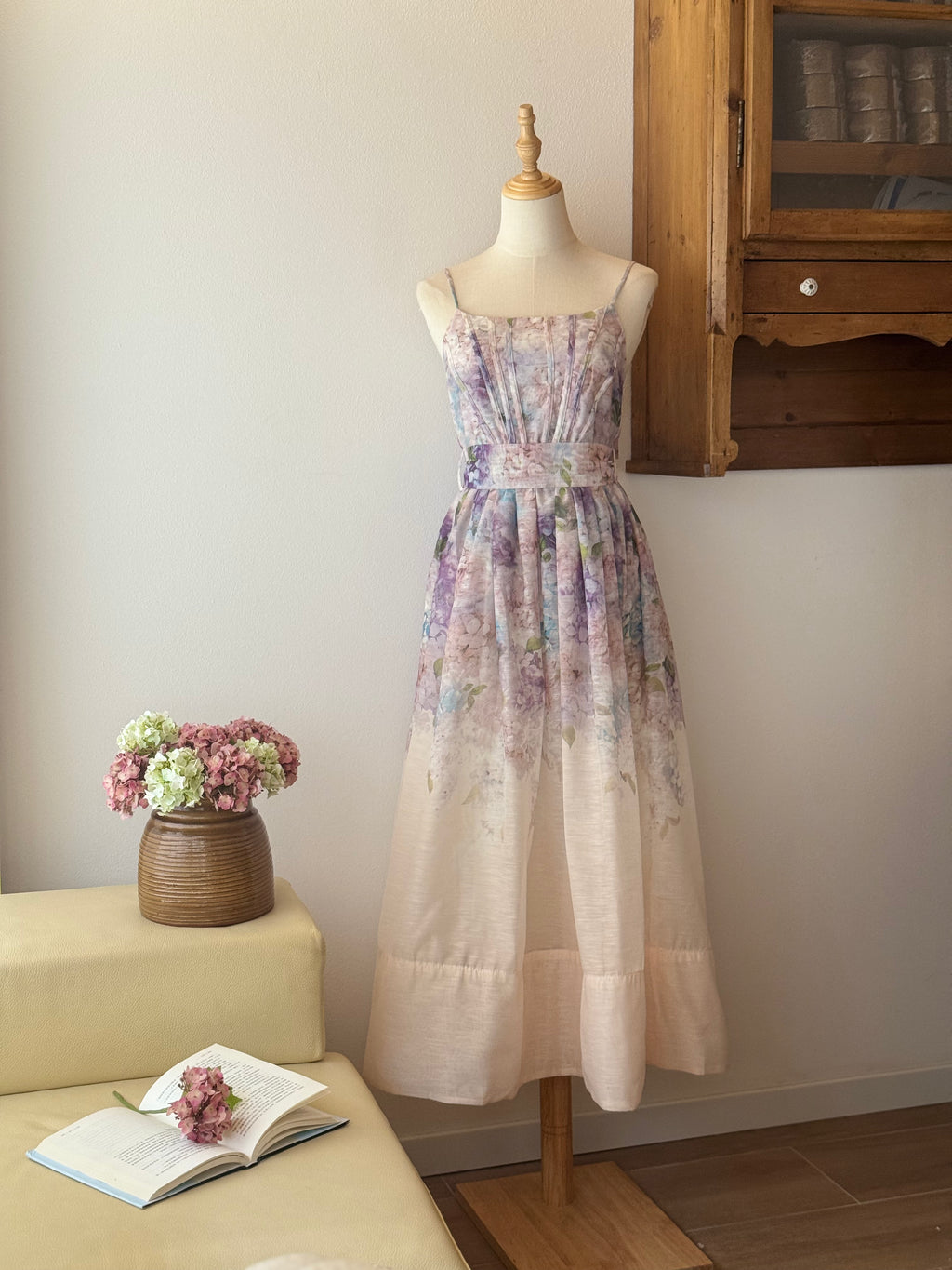 Hydrangea Muse Dress