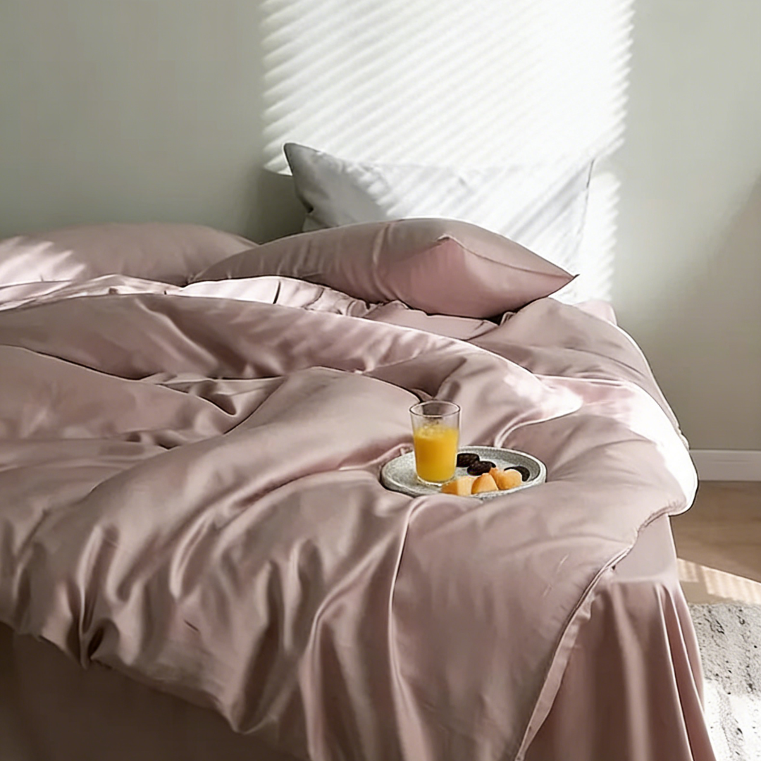 Completo Letto in Tencel 60 Fili – Set 4 Pezzi
