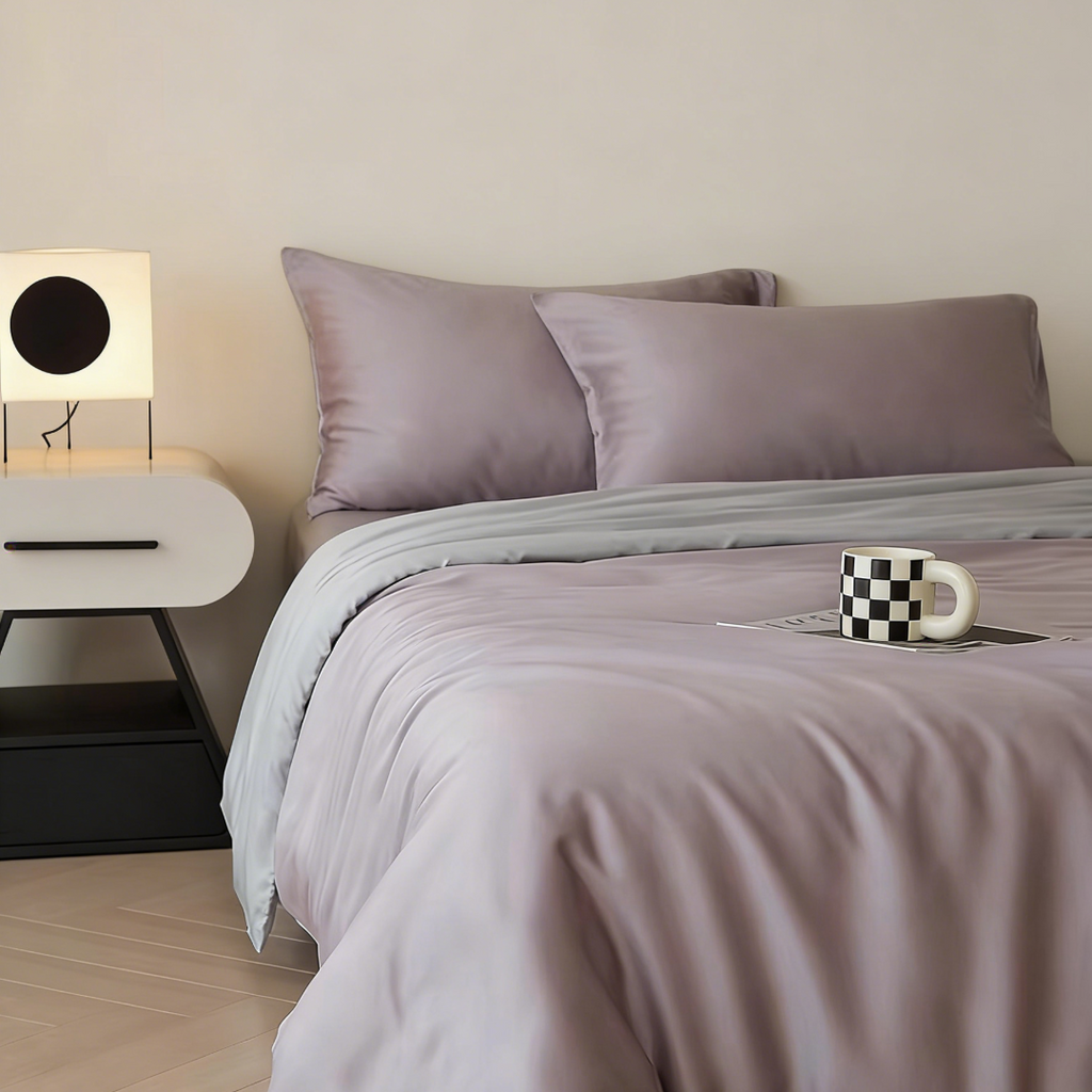 Completo Letto in Tencel 60 Fili – Set 4 Pezzi